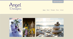 Desktop Screenshot of angeltherapies.net